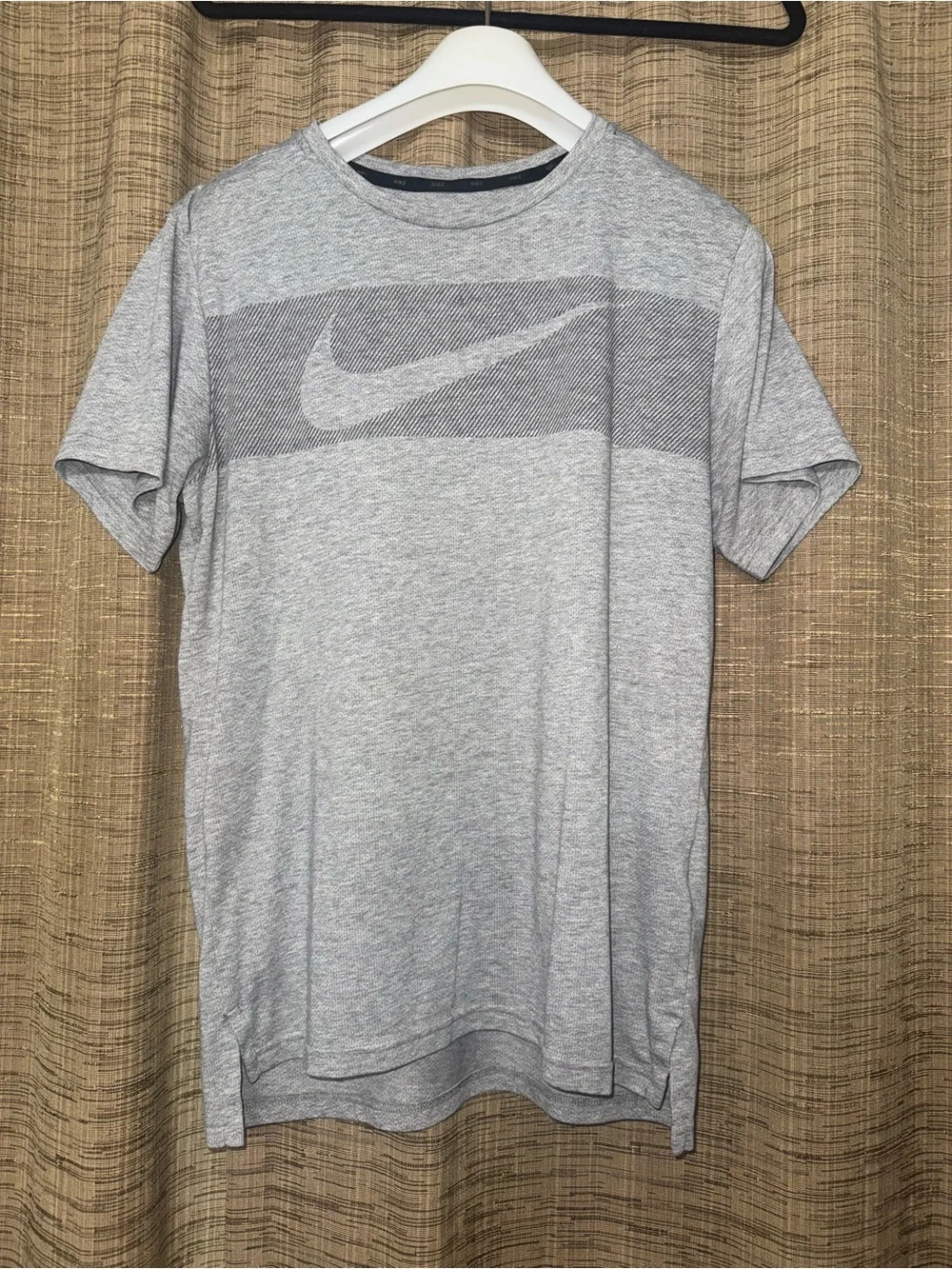 Nike Grey Dri-FIT Logo Tee